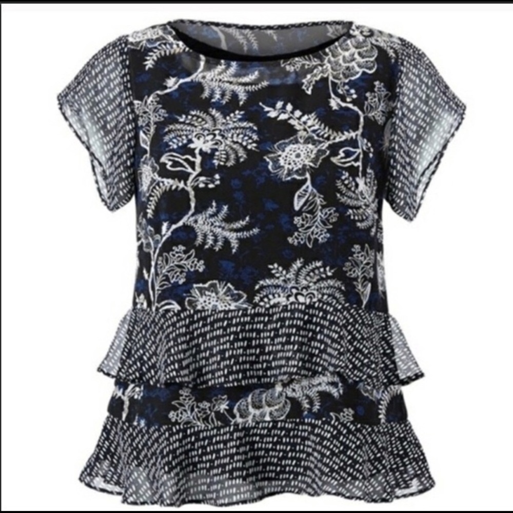 Cabi Hybrid Blouse #5355, XL